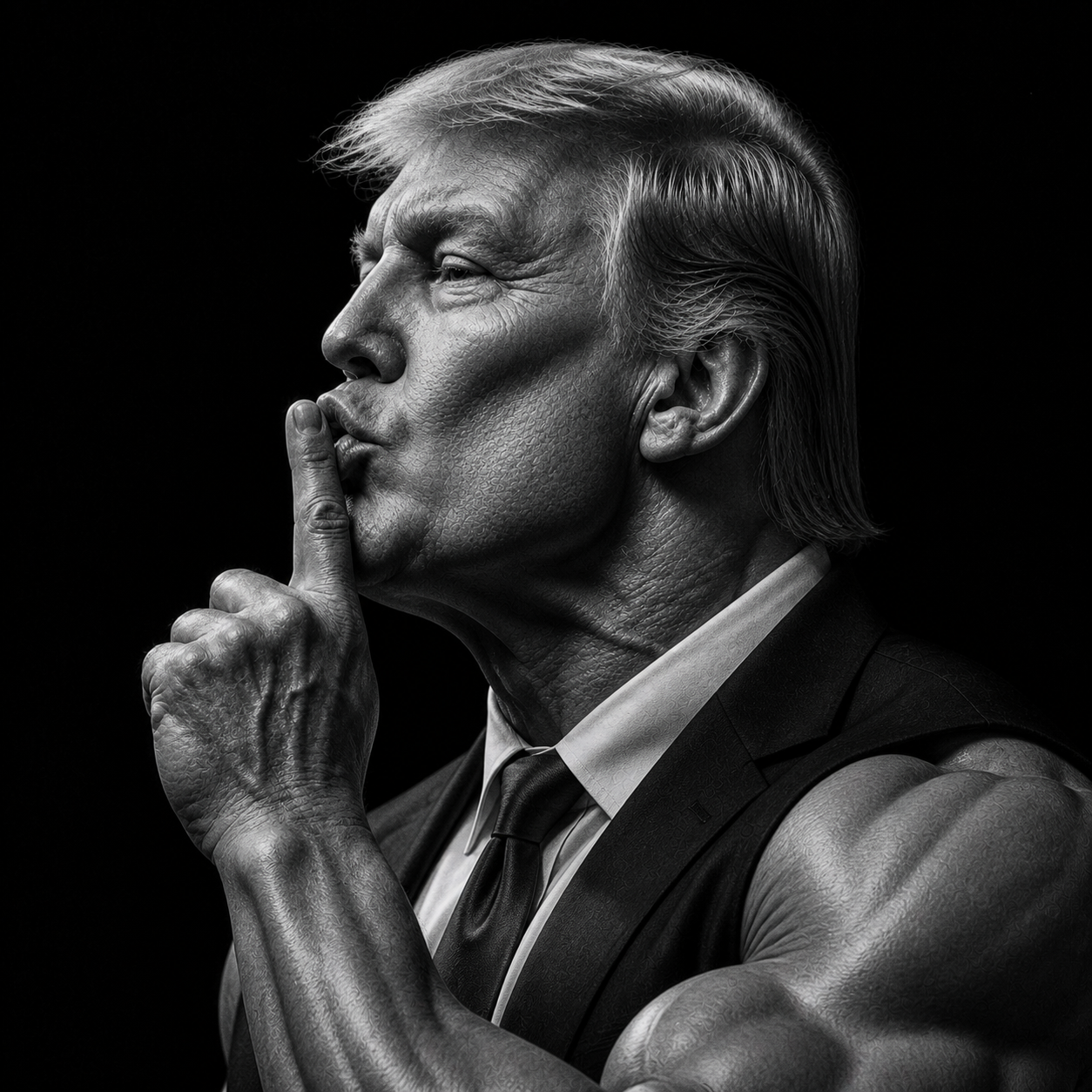 Trumpmaxxing calls for silence